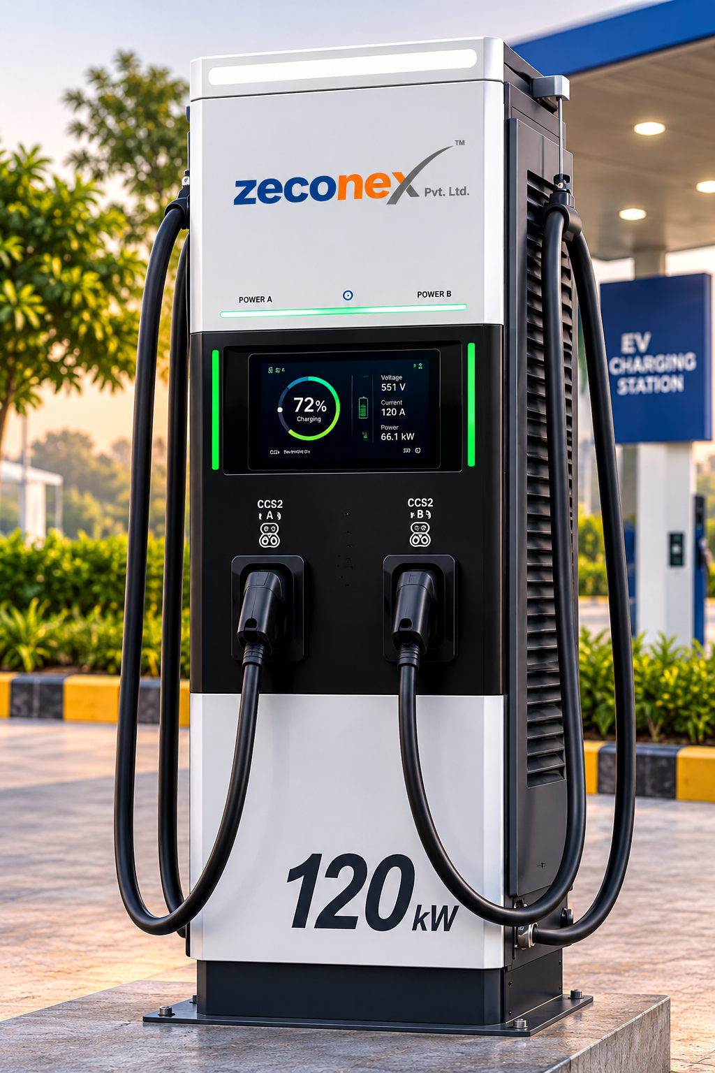 ZECONEX 120 kW DC Fast Charger Unit
